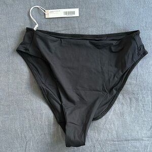 Everlane French cut high rise bikini bottom. NWT